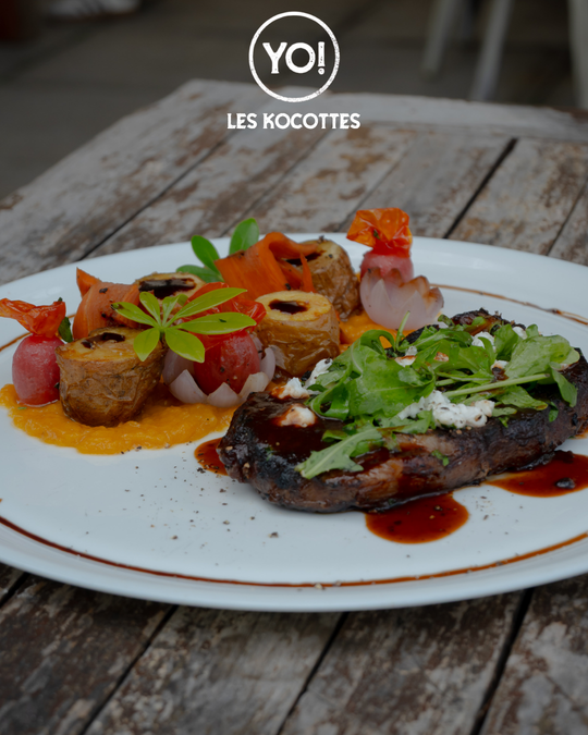 Yo L’Artisan plated dish