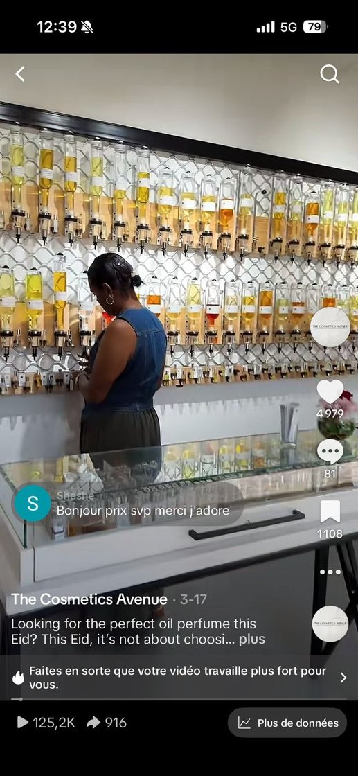 The Perfume Company TikTok 125K views