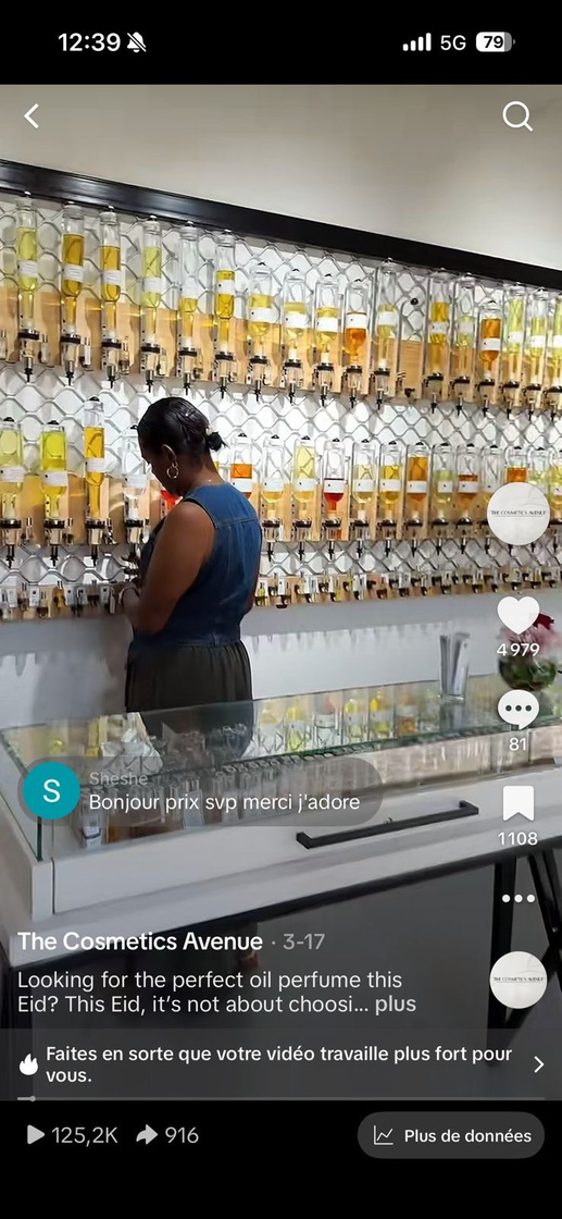 The Perfume Company TikTok. 125K views